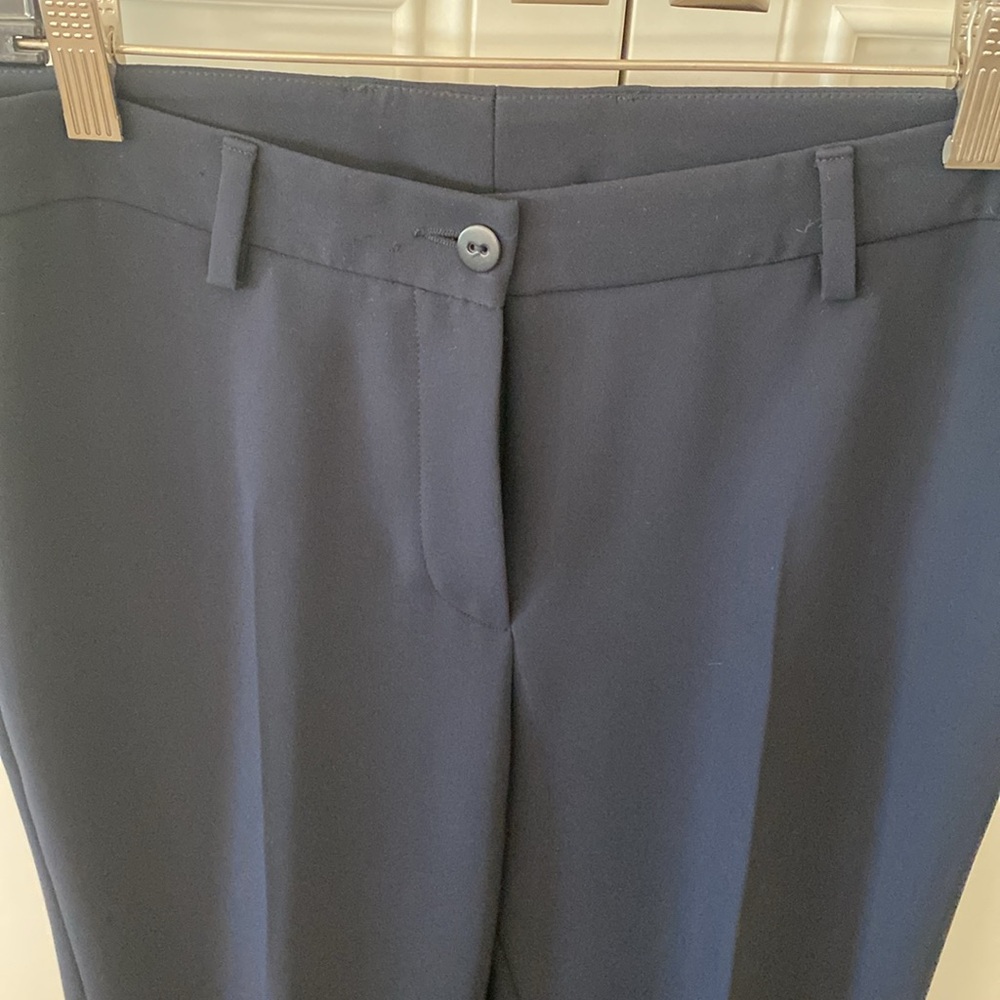 Incotex Venezia Women’s Italian made Navy pants size 44 - Picture 3 of 6
